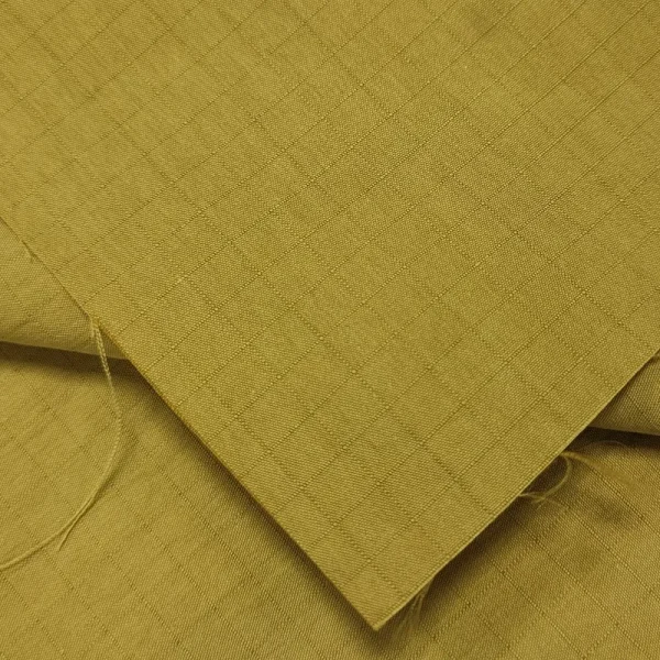 A2429 Cotton/Nylon Jacquard Check Fabric Shirt Dress - 0.7cm Check, 150gsm, Crisp Texture, Wrinkle-Resistant