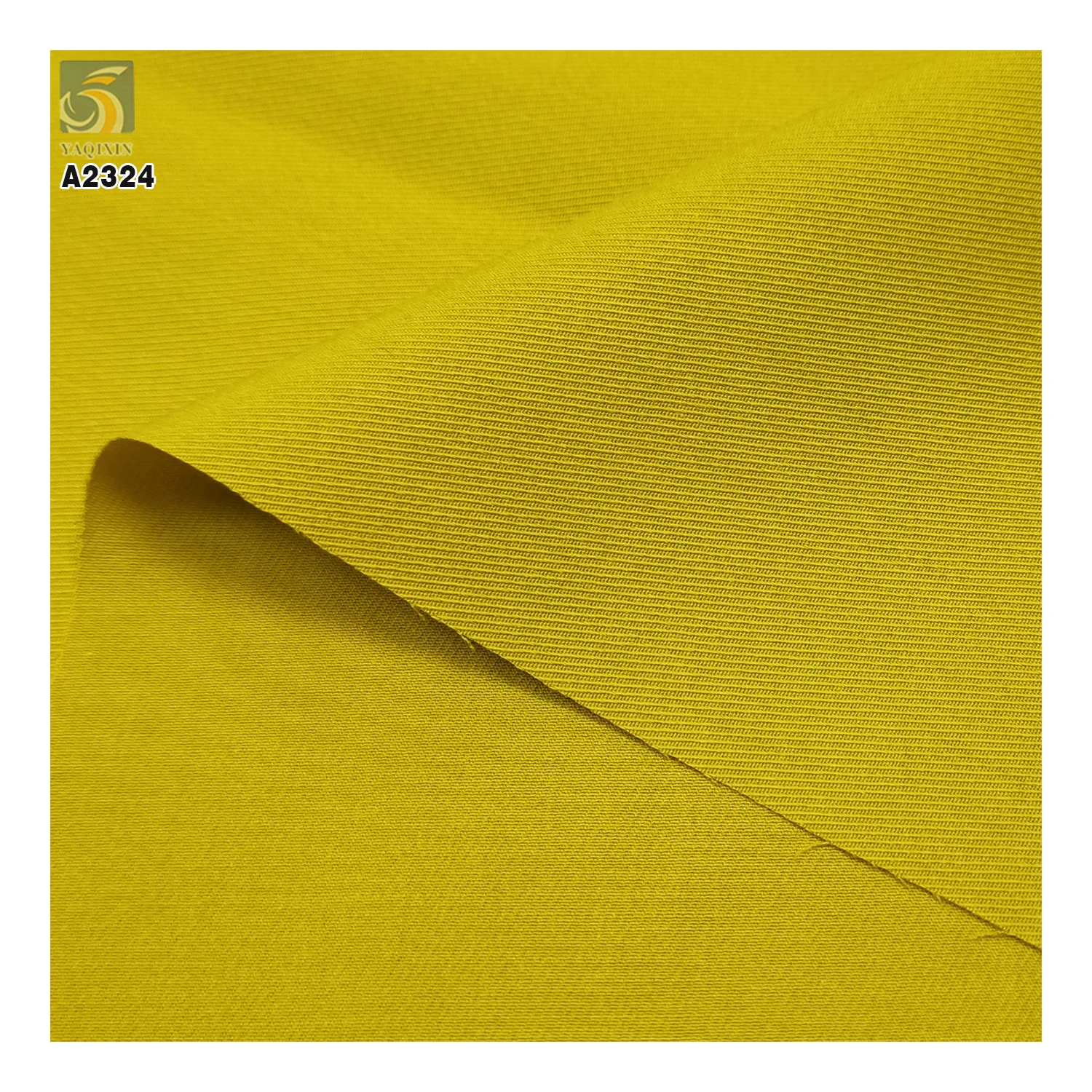 A2324 Wholesale 150gsm 50% Cotton 50% Modal Woven Fabric Mercerized Cotton Cavalry Twill Fabric for Shirt Dress - 图片 3