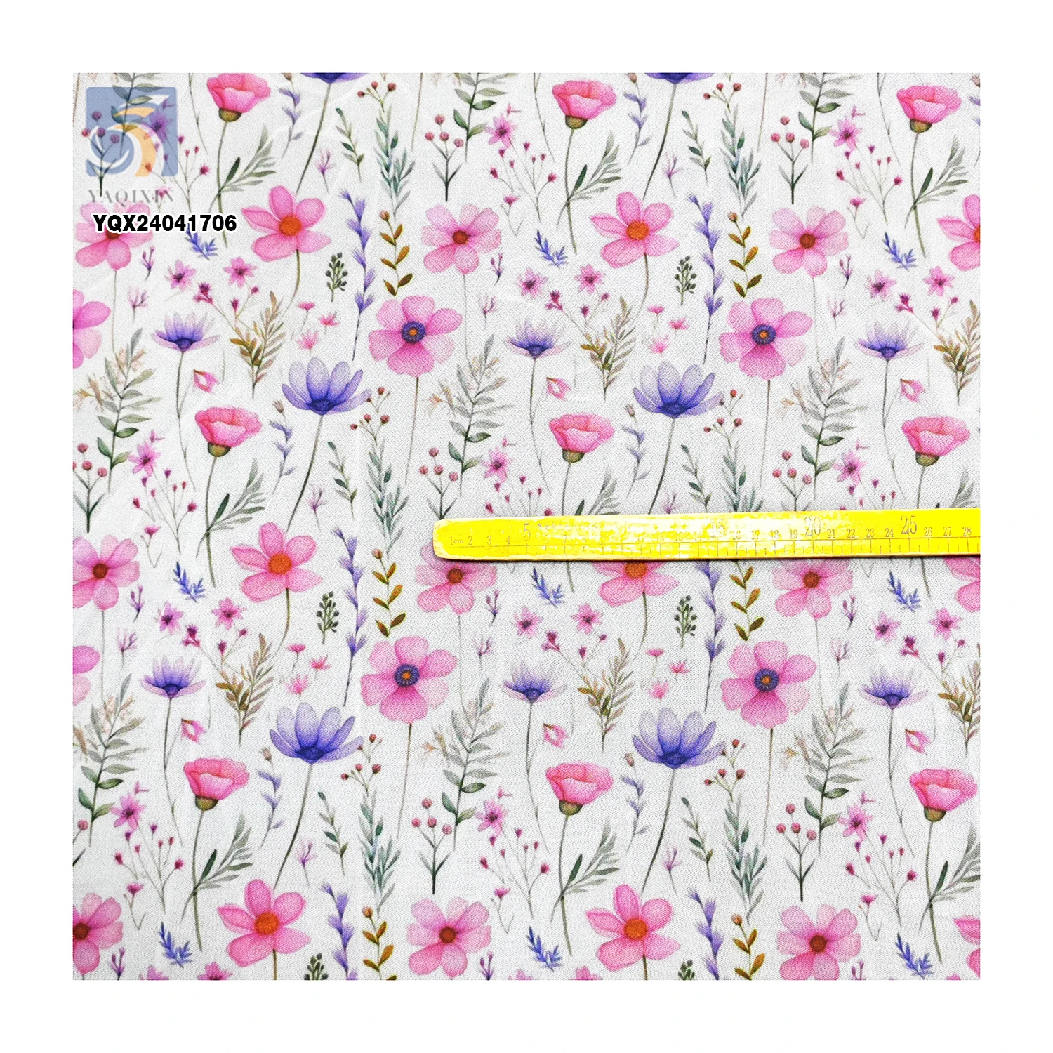 Wonderful Colored Floral Tulle Fabric 100% Polyester Soft Knit Tulle Custom Printed Mesh Fabric Trade - 图片 4