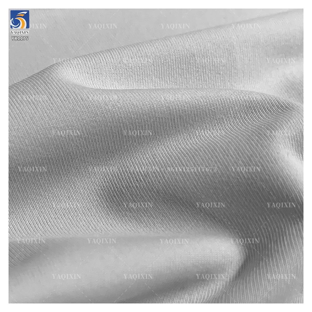 YX1175 210gsm 85% Polyester 15% Spandex 4 Way Stretch Dry Fit Sports Shirt Textile Fabrics Stretch Knit T-shirts Polo Fabric - 图片 3