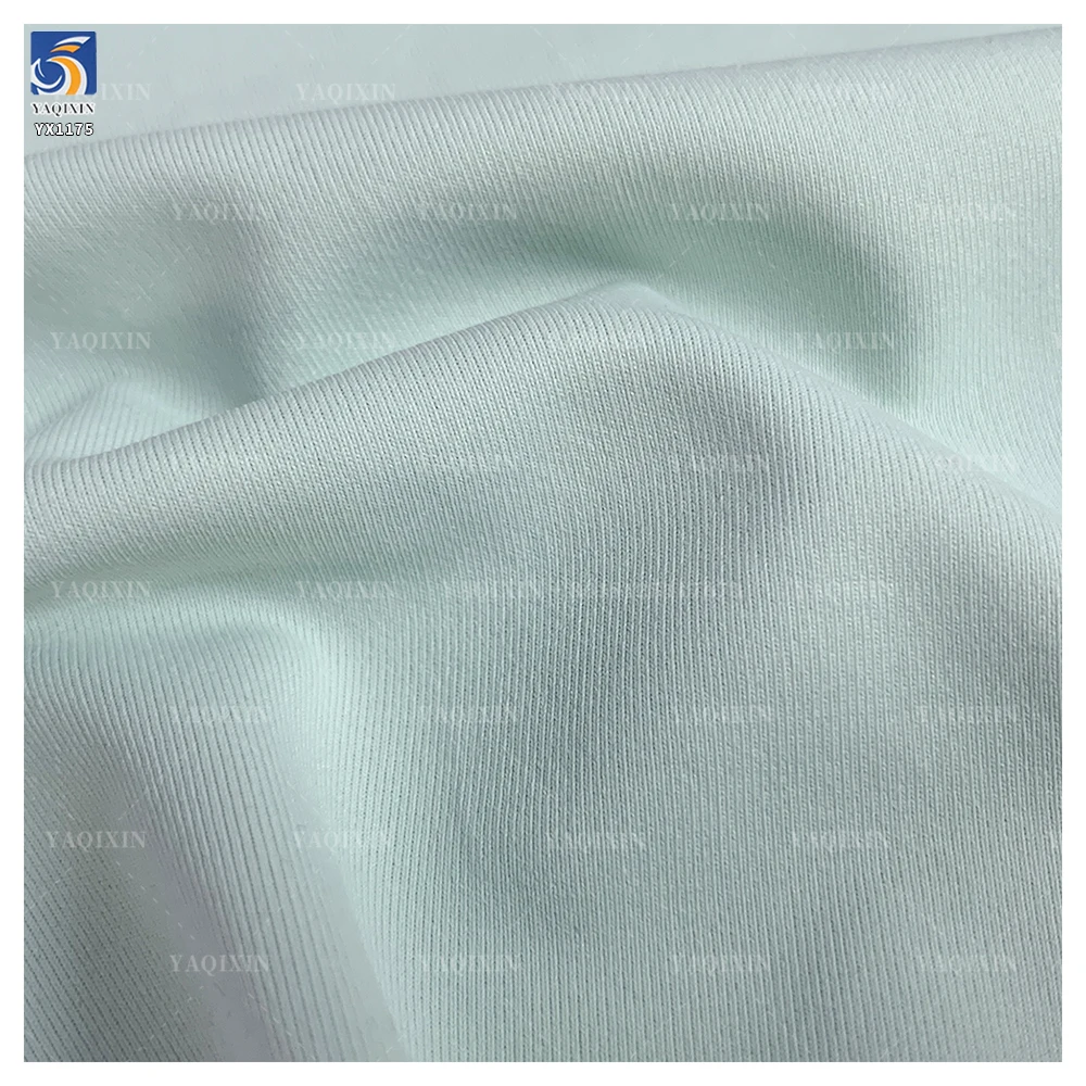 YX1175 210gsm 85% Polyester 15% Spandex 4 Way Stretch Dry Fit Sports Shirt Textile Fabrics Stretch Knit T-shirts Polo Fabric - 图片 2