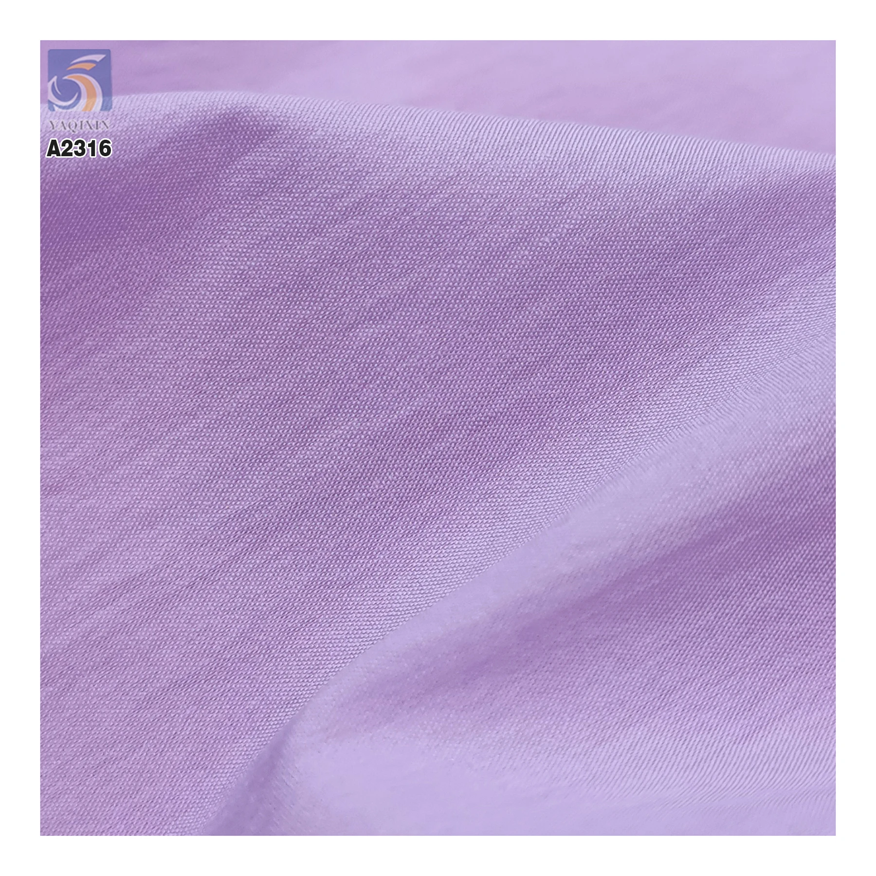 A2316 Good Quality Light Weight Wrinkled Plain Washed 60S 105gsm 50 Cotton 50 Polyester Fabric Blend for Shirts - 图片 3