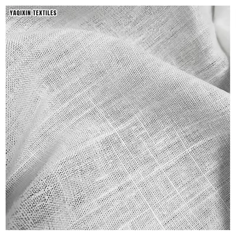 YX2168-1 China Manufacturers Stone Washed Linen Blend Fabric 180gsm 70/30 Rayon/Linen Fabric