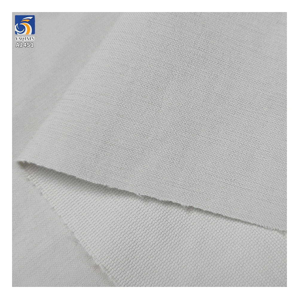 A2451 270gsm Medium Weight 60% Polyester 40% Composite Silk Stretch Fabric New Materials Poly Poplin Thin Stretch Shorts Fabric - 图片 4