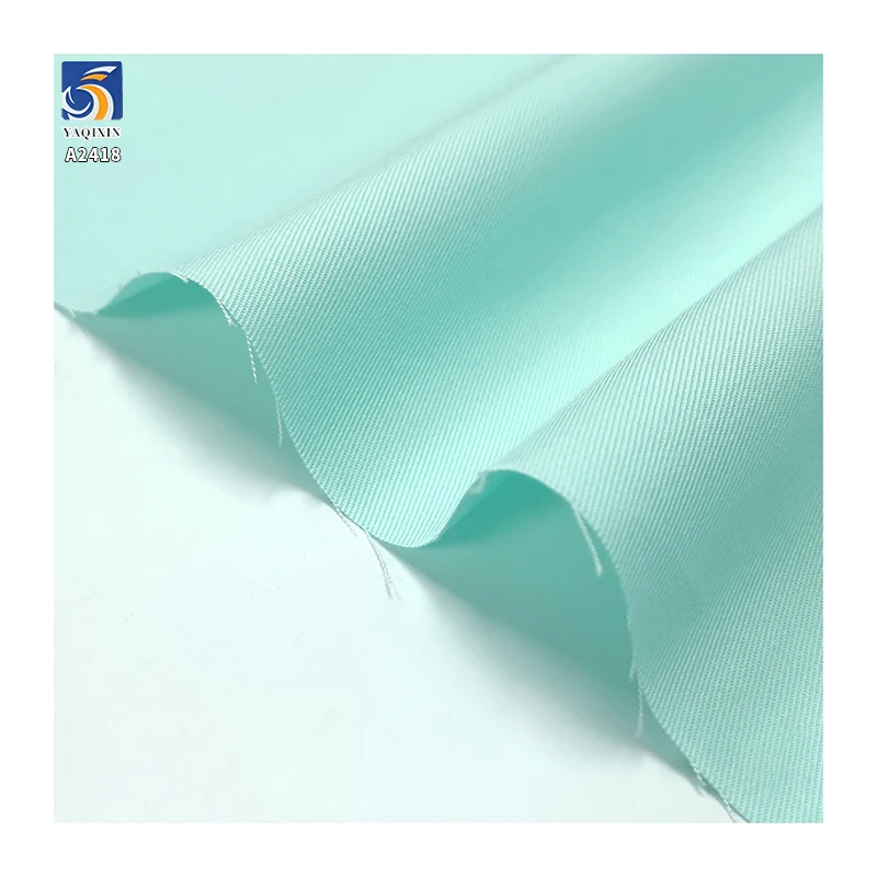 A2418 170gsm 60% Cotton 40% Lyocell Blended Double-sided Twill Fabric High-end Skin-friendly Twill Shirt Dress Fabric - 图片 4