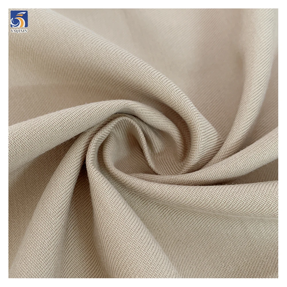 A2474 High Quality 260g/m Woven Cotton Eco-Friendly Fabric Sand Washing 50 Lyocell 50 Cotton Twill Fabrics - 图片 5