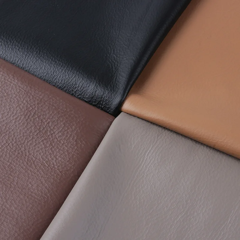 YX1005 180gsm 100% Polyester Woven Like Leather Fabric Hot Stamping Wrinkled Polyester Acetate Satin Fabric - 图片 6