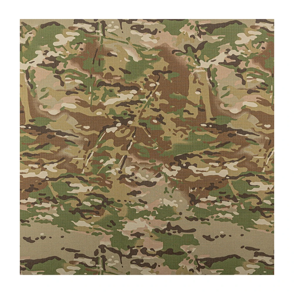 YX782-1 Waterproof 200gsm Camouflage Polyester Cotton Elastic Blended Fabric Camouflage Outdoor Fabric for Jackets Pants