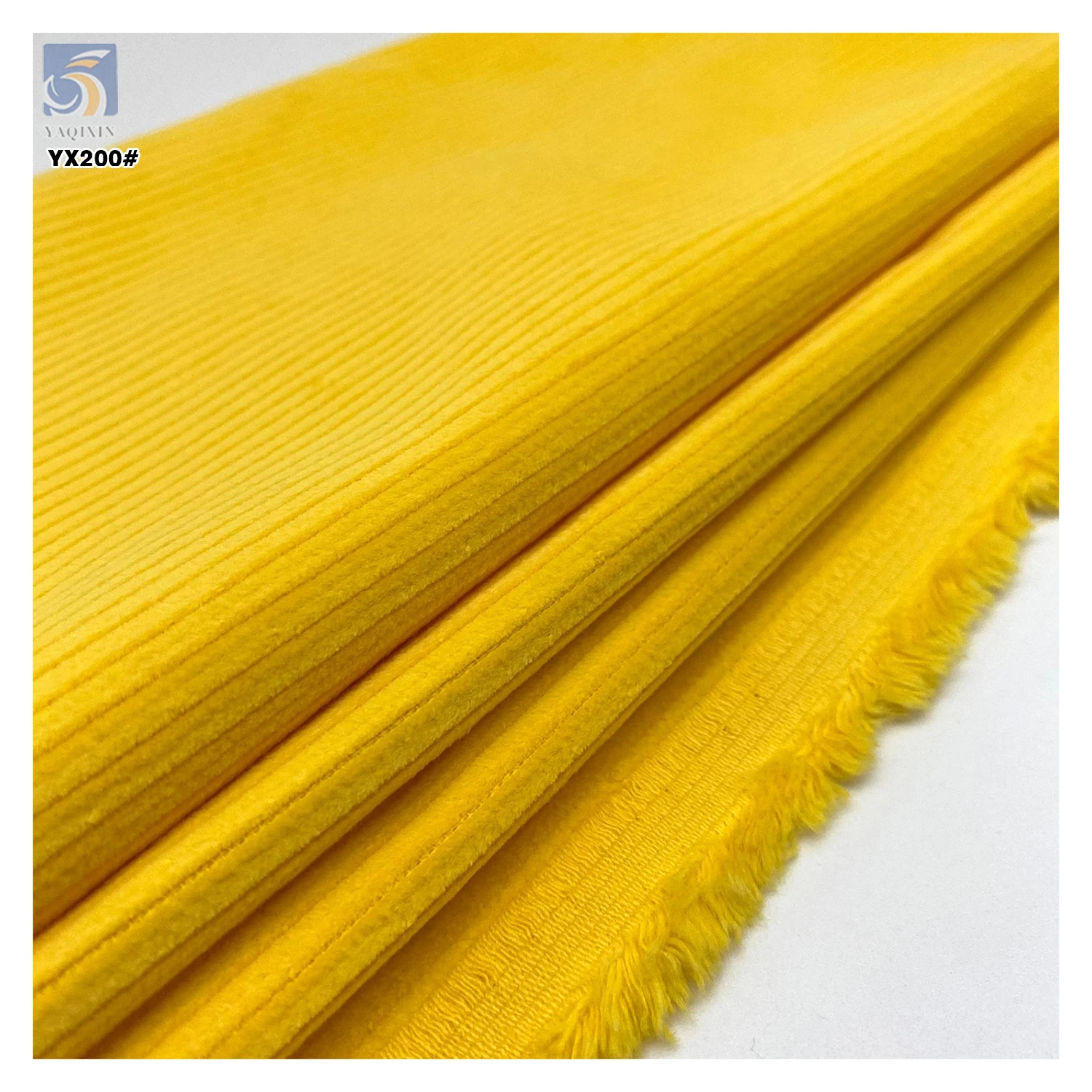 YX200 High Quality 330gsm Heavyweight Thick 8W Corduroy Fabric 97 Cotton 3 Spandex Stretch Corduroy Fabric - 图片 6