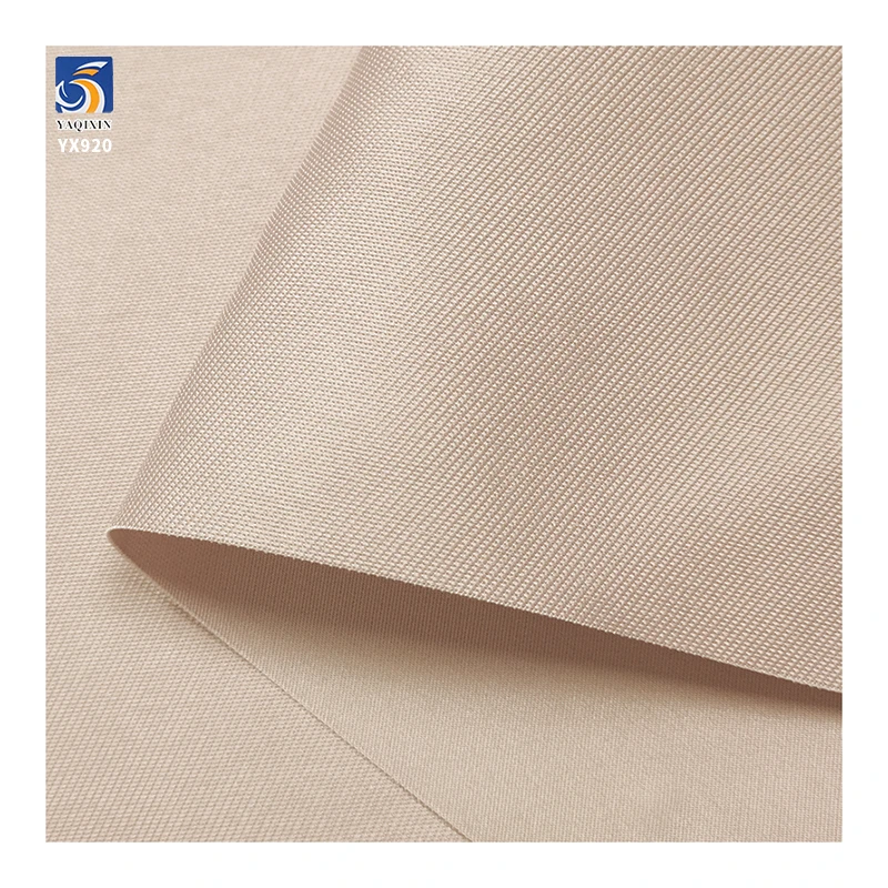 YX920 500D 270gsm Mikado Satin Fabric Online Sales Wholesale Polyester Matte Satin Light Blue Dress Mikado Fabric - 图片 4