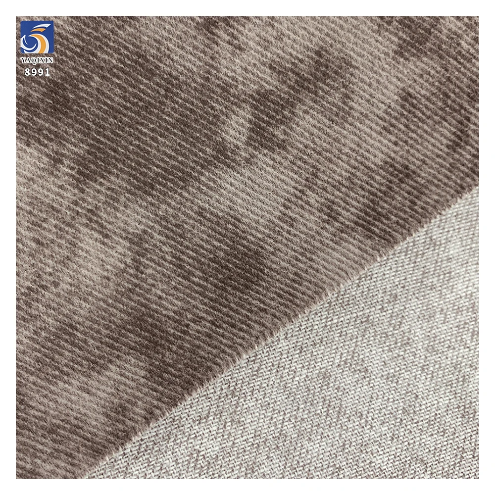 A8991 Custom Retro 360g Heavyweight Twill Fabric for Light Brown Cotton Jackets 100% Cotton Top Quality Twill Fabric - 图片 4