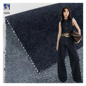YX1057 230gsm High Quality Cheap Mediumweight 8.5oz Non-stretch Denim Fabric 64%Cotton 36%Polyester Jacket Jeans Denim Fabrics