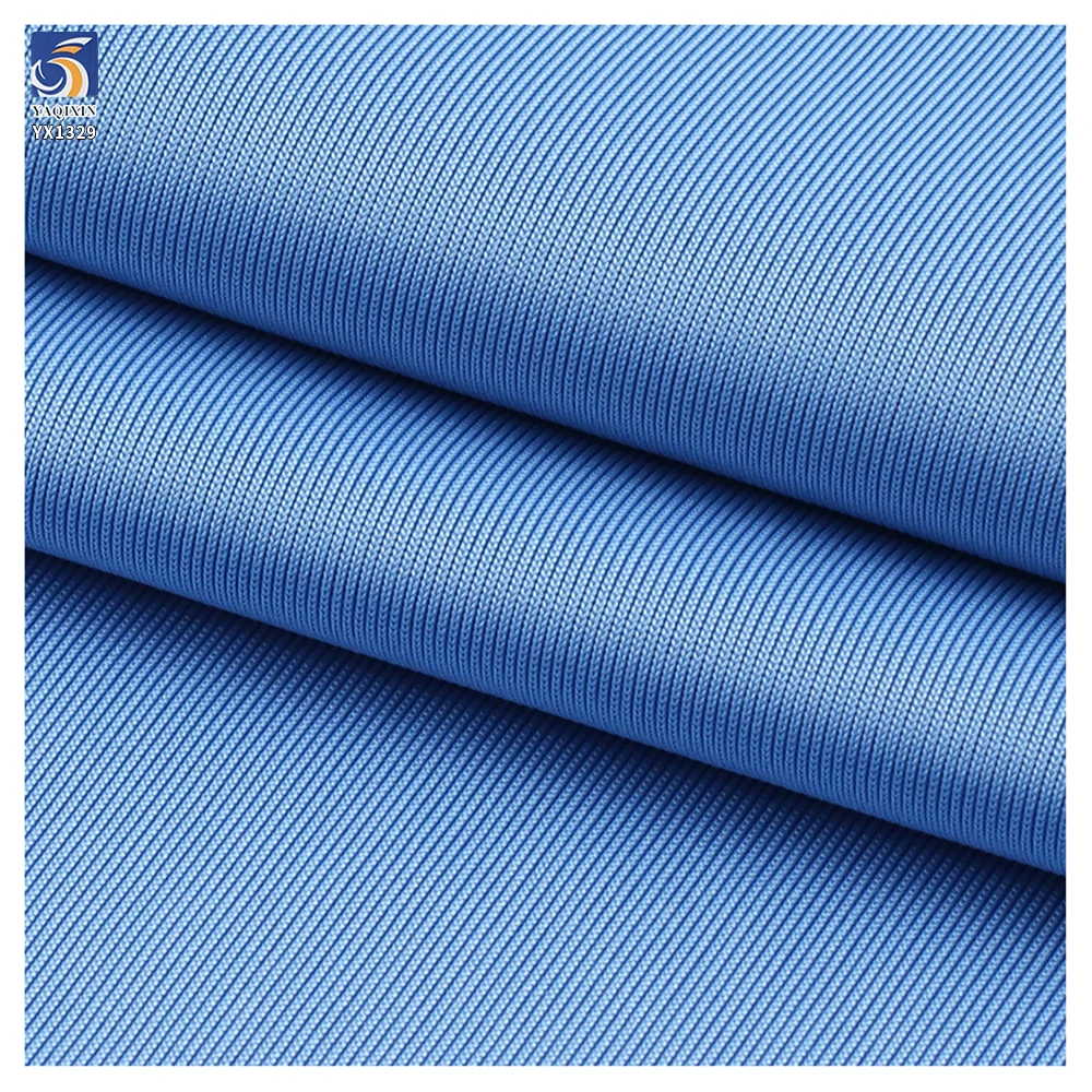 YX1329 165gsm Breathable Wear T-Shirt Yoga Fitness Sports Clothing Fabric 88% Nylon 12% Spandex Stretch Knit Yoga Fabrics - 图片 5