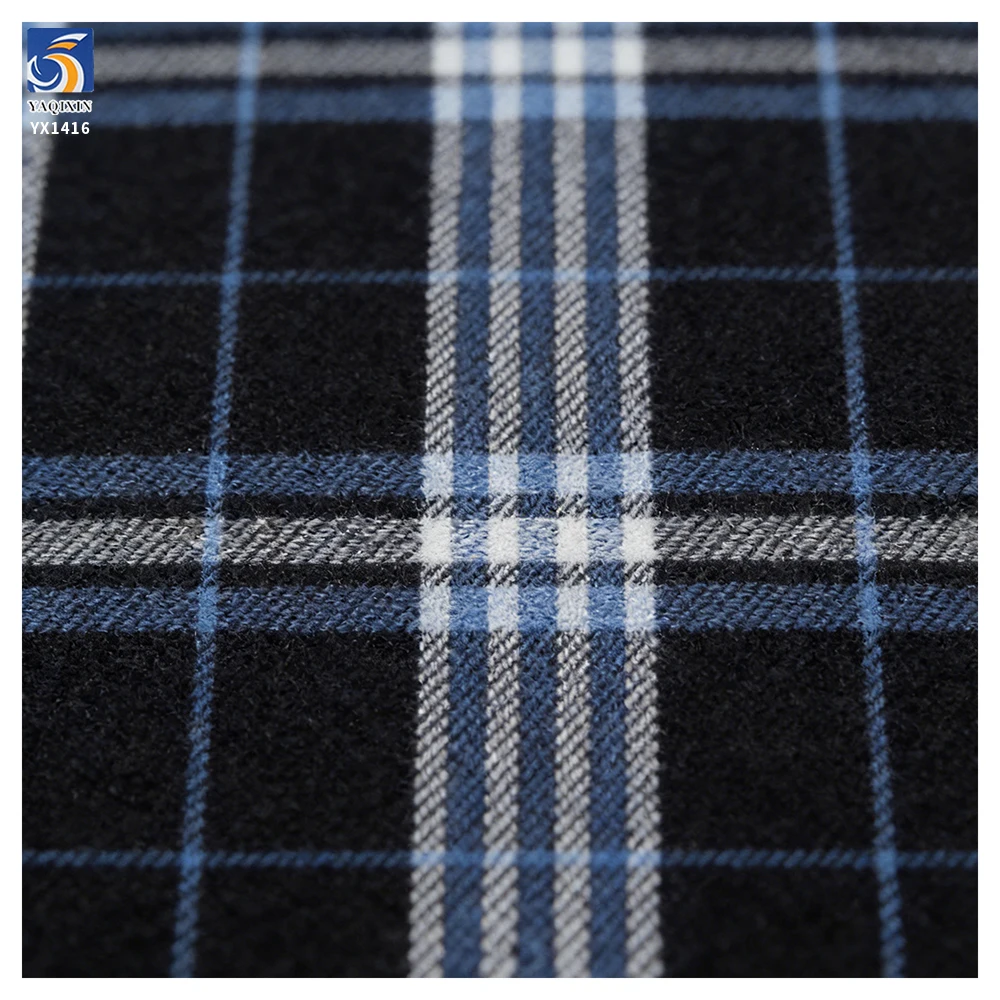 YX1416 China Manufacturer 190gsm Popular in Ghana, Africa TR Suit Yarn Dyed Checked School Uniform Plaid Fabrics for Children - 图片 6
