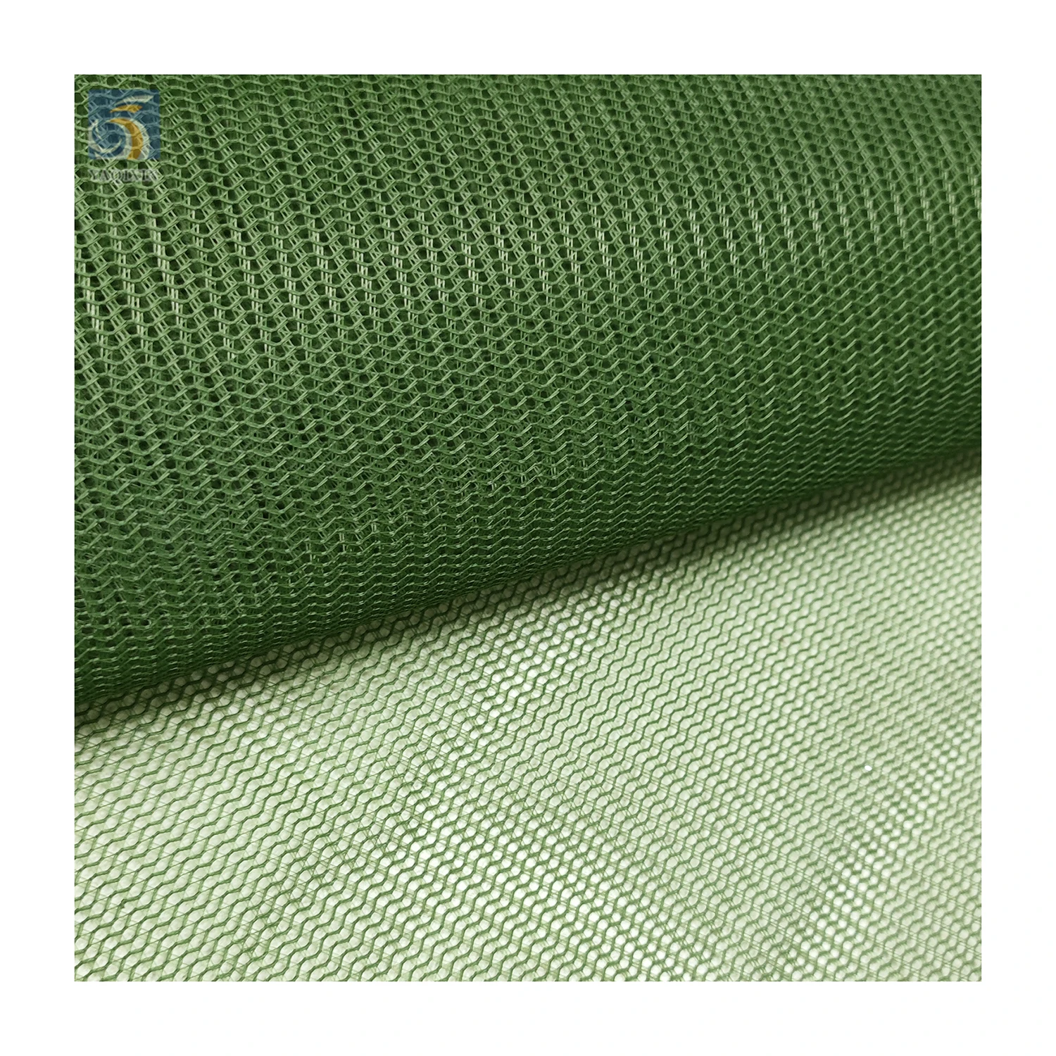 YX133 Environmental Certification 135gsm 100% Polyester Rpet Fabric Recycled Hard Mesh Fabric for Cap Bags - 图片 5