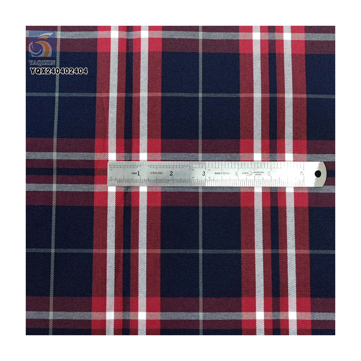 High Quality 190gsm 60 Cotton 40 Polyester 60 Cotton 40 Polyester Yarn Dyed Plaid Fabric Girls School Uniform Ghana African - 图片 4