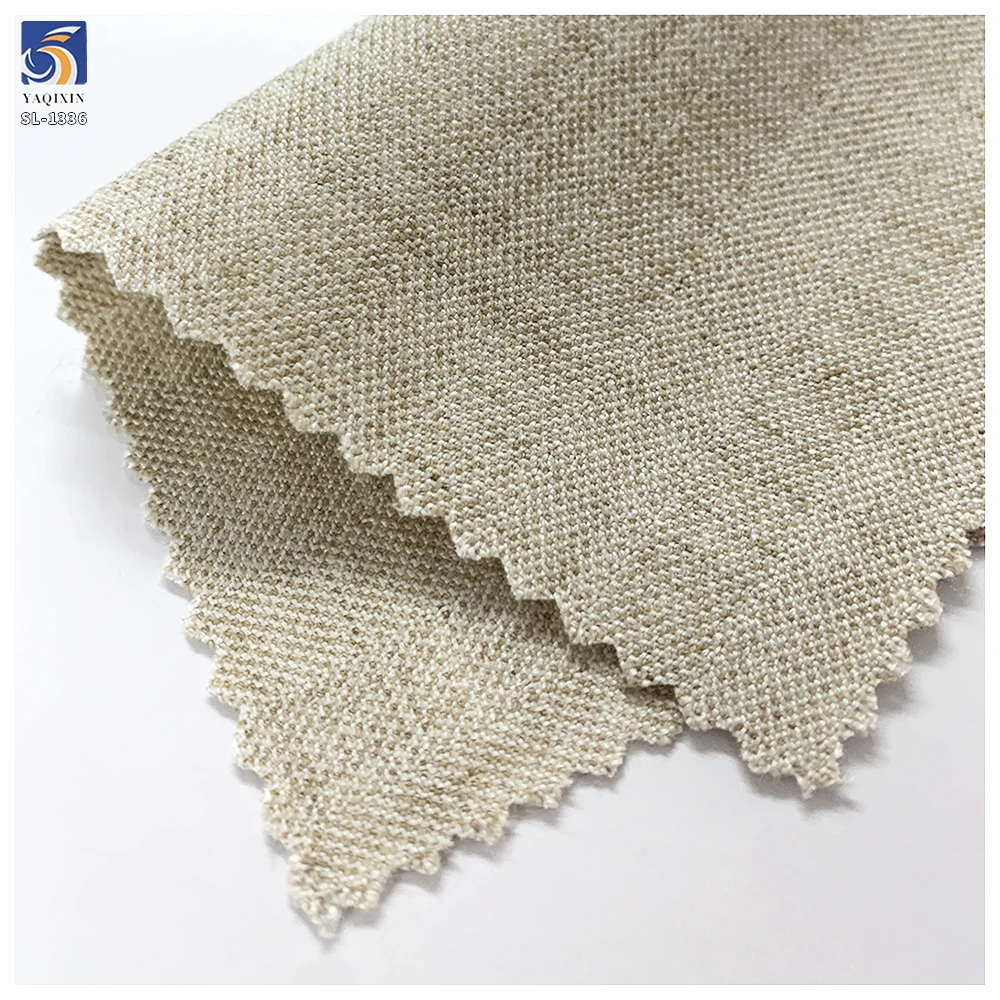 SL-1336 New 280g Ecru Color Herringbone Wool Blend Stretch Suiting Fabric Polyester Rayon 5 Spandex Suit Stretch Fabric - 图片 5
