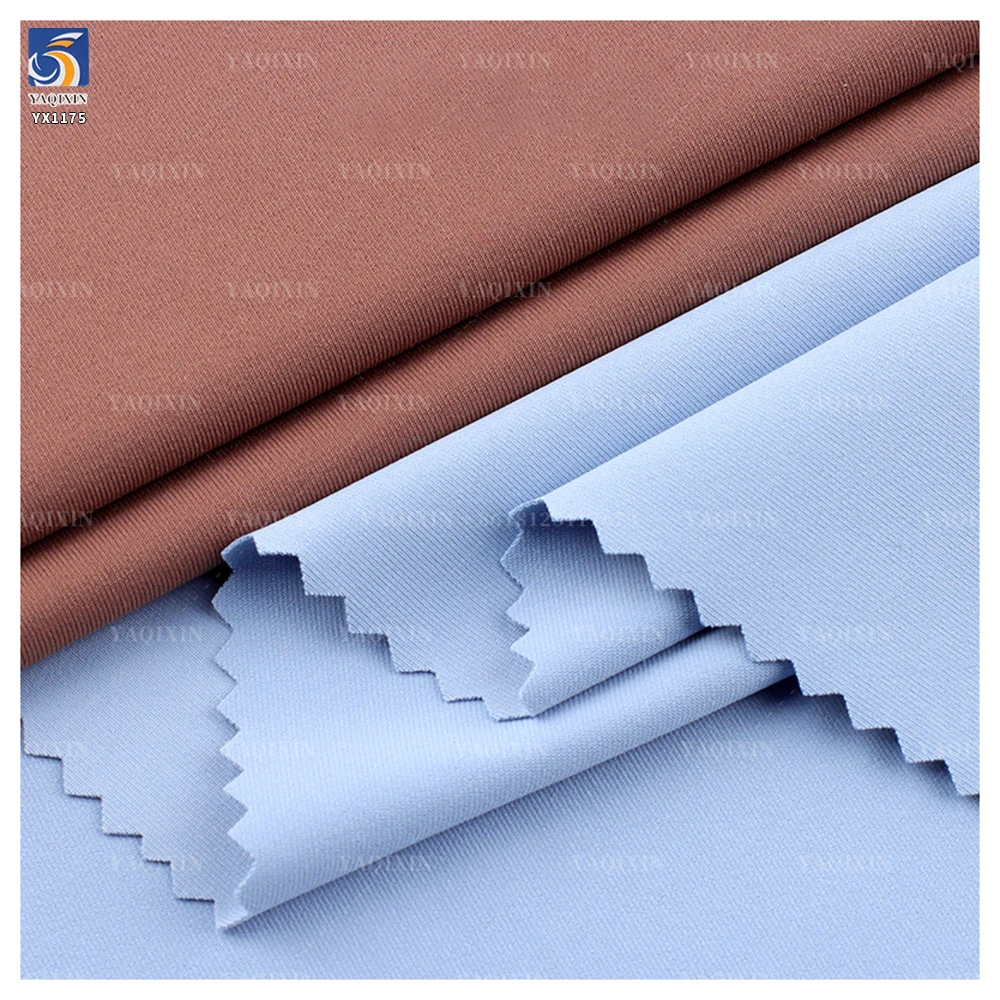 YX1175 210gsm 85% Polyester 15% Spandex 4 Way Stretch Dry Fit Sports Shirt Textile Fabrics Stretch Knit T-shirts Polo Fabric - 图片 5