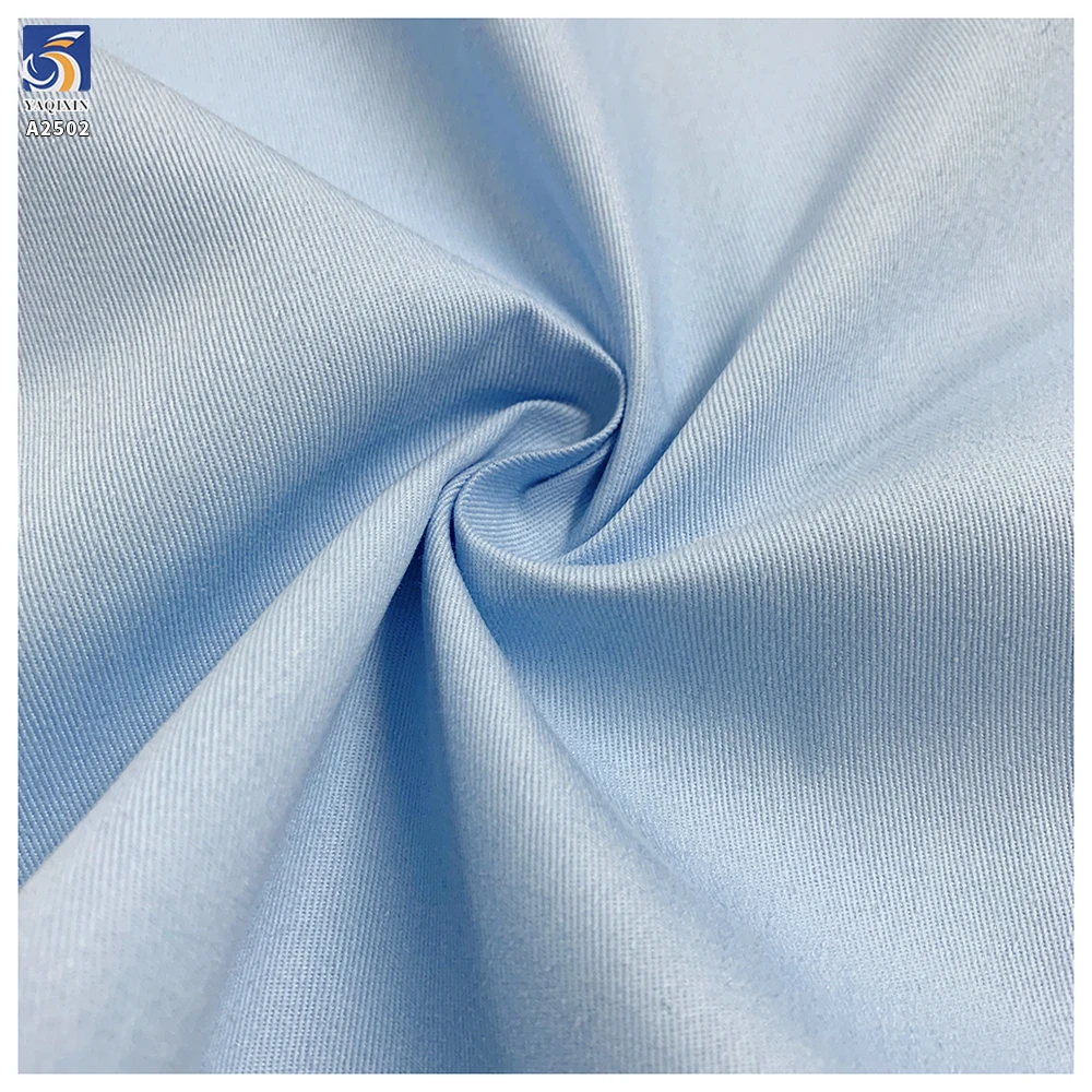 A2502 100D 150gsm Lightweight Washed Denim Look Fabric Cotton Polyester Lyocell Blend 178cm Jacket Coat Pant Fabric - 图片 6