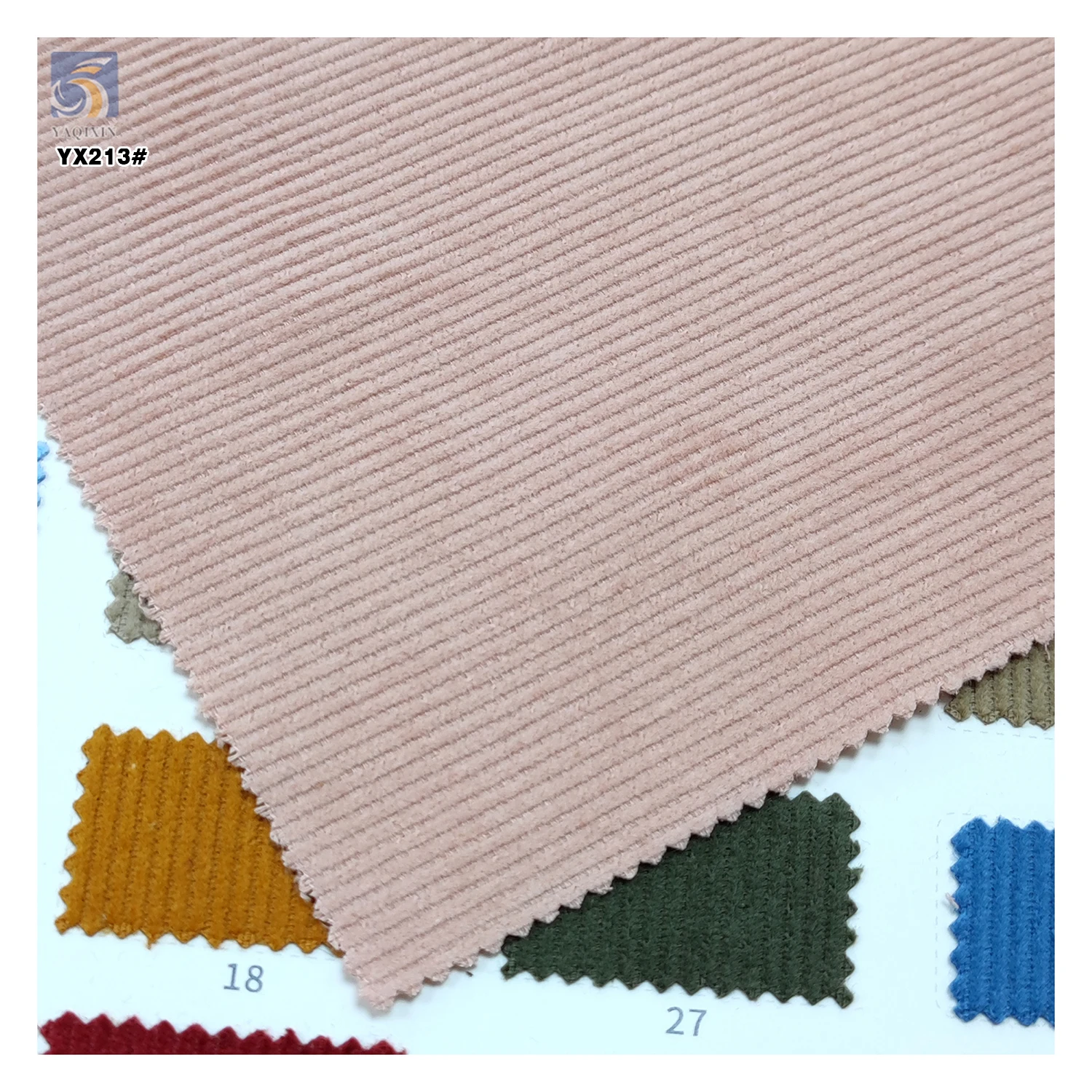 YX213 Industry Competitive Price Corduroy Fabric 14W 280gsm Woven 100% Cotton Corduroy Fabric for Jackets - 图片 6