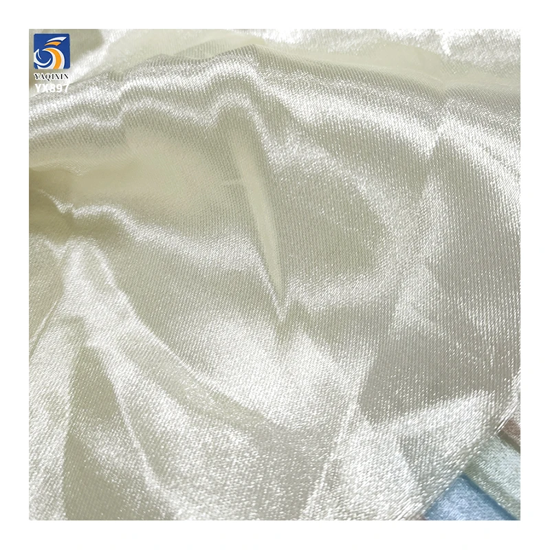 YX897 Wholesale 100% Polyester Glossy Thickened Woven Organza Fabric for Clothing Dance Costumes Minimum Order of 5 Yards - 图片 4