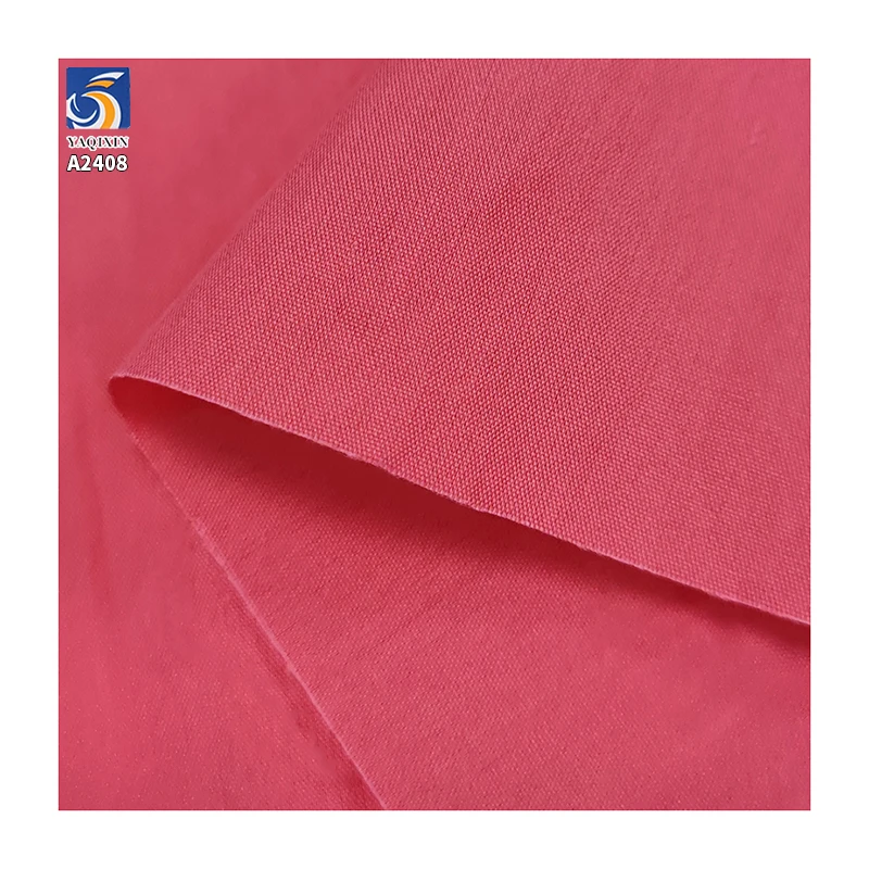 A2408 90gsm Lightweight Plain 60% Cotton and 40% Nylon Blended Poplin Fabric 60s Cotton Poplin Women's Dress Shirt Fabric - 图片 5