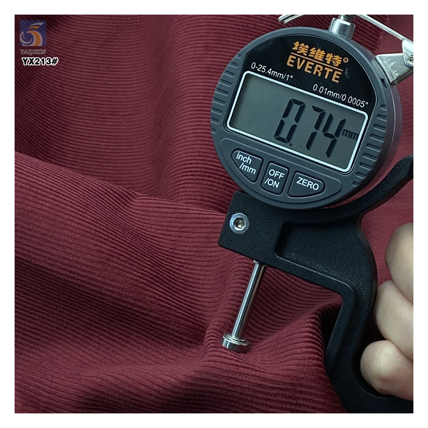 YX213 Industry Competitive Price Corduroy Fabric 14W 280gsm Woven 100% Cotton Corduroy Fabric for Jackets - 图片 4