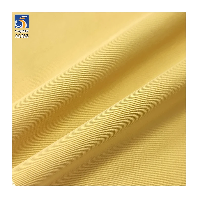 A2425 200g/m² 60% Cotton 40% Modal Blend Fine Twill Fabric Skin-Friendly and Breathable Shirt Wide-Leg Pants Twill Fabric - 图片 5