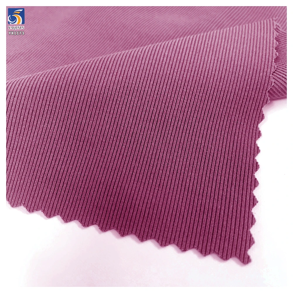 YX1173 210gsm Quick-Drying Breathable Knit Cooling T Shirt Fabric 85 Polyester 15 Spandex Stretch Polo Fabric for Womenswear - 图片 6