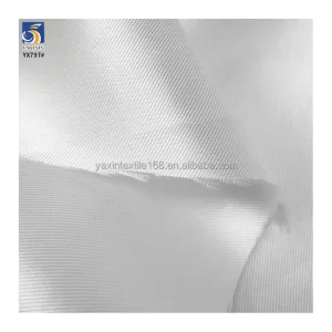 300D 195gsm Bride White Mikado Fabric Wholesale 100% Polyester Duchess Satin Mikado Elegant Fabric for Wedding Dress
