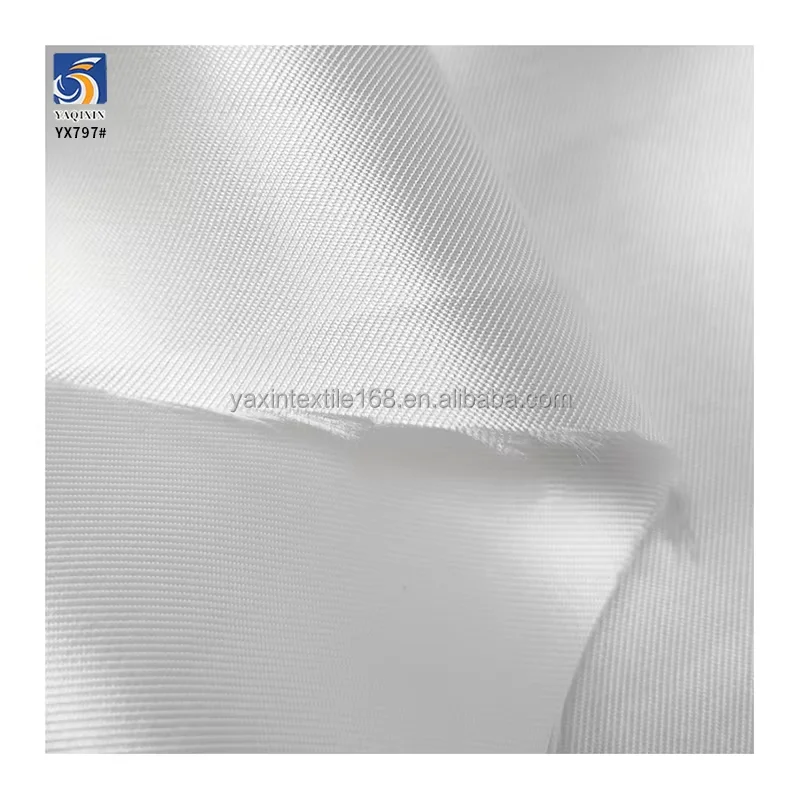 300D 195gsm Bride White Mikado Fabric Wholesale 100% Polyester Duchess Satin Mikado Elegant Fabric for Wedding Dress