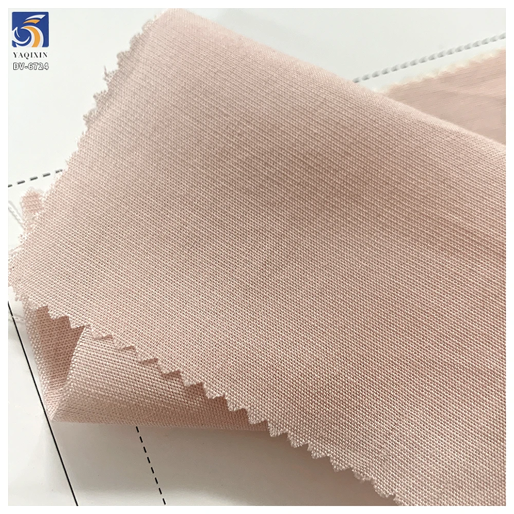 DV-6724 95g Lightweight Eco Friendly 100% Lyocell Silk Touch Chiffon Fabric Ice Silk Soft for Womens Summer Apparel - 图片 2