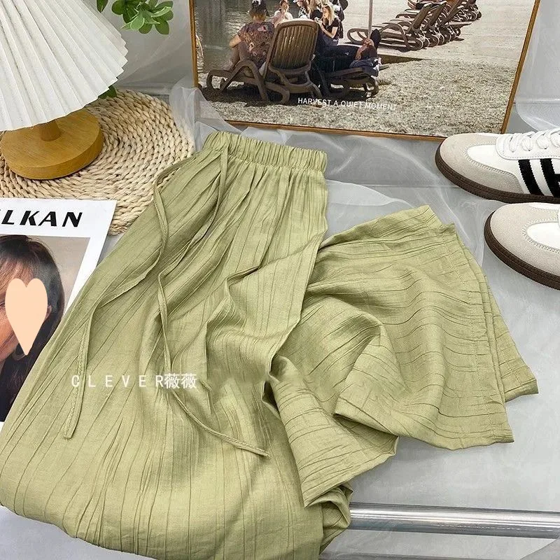 YX843 High Quality Two-color Sand Washing 80% Cotton 20% Nylon 130gsm Thickened Crepe Fabric Chiffon Crinkled Shirts - 图片 3