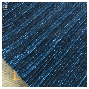 YX2138 Hot Sale 100% Polyester Shiny Glitter Mesh Lurex Fabric Elastic Moonlight Woven Mesh Stretch Fabric for Party Dress