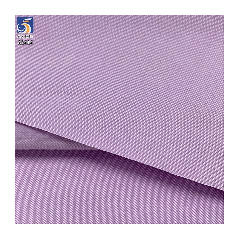 A2414 200g/m² Cotton and Nylon Blend 32 Fine Beads Canvas Fabric Plain Canvas Little Cat Eye Shirt Cotton Wide Leg Pants Fabric - 图片 5