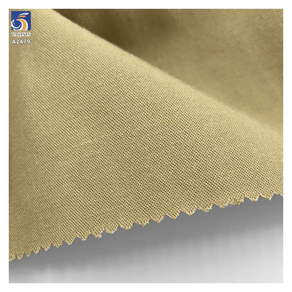 A2479 Lightweight Summer 185g/m Sand Washing 50% Lyocell 50% Cotton Woven Plain Fine Twill Fabric for Shirts and Trousers - 图片 5