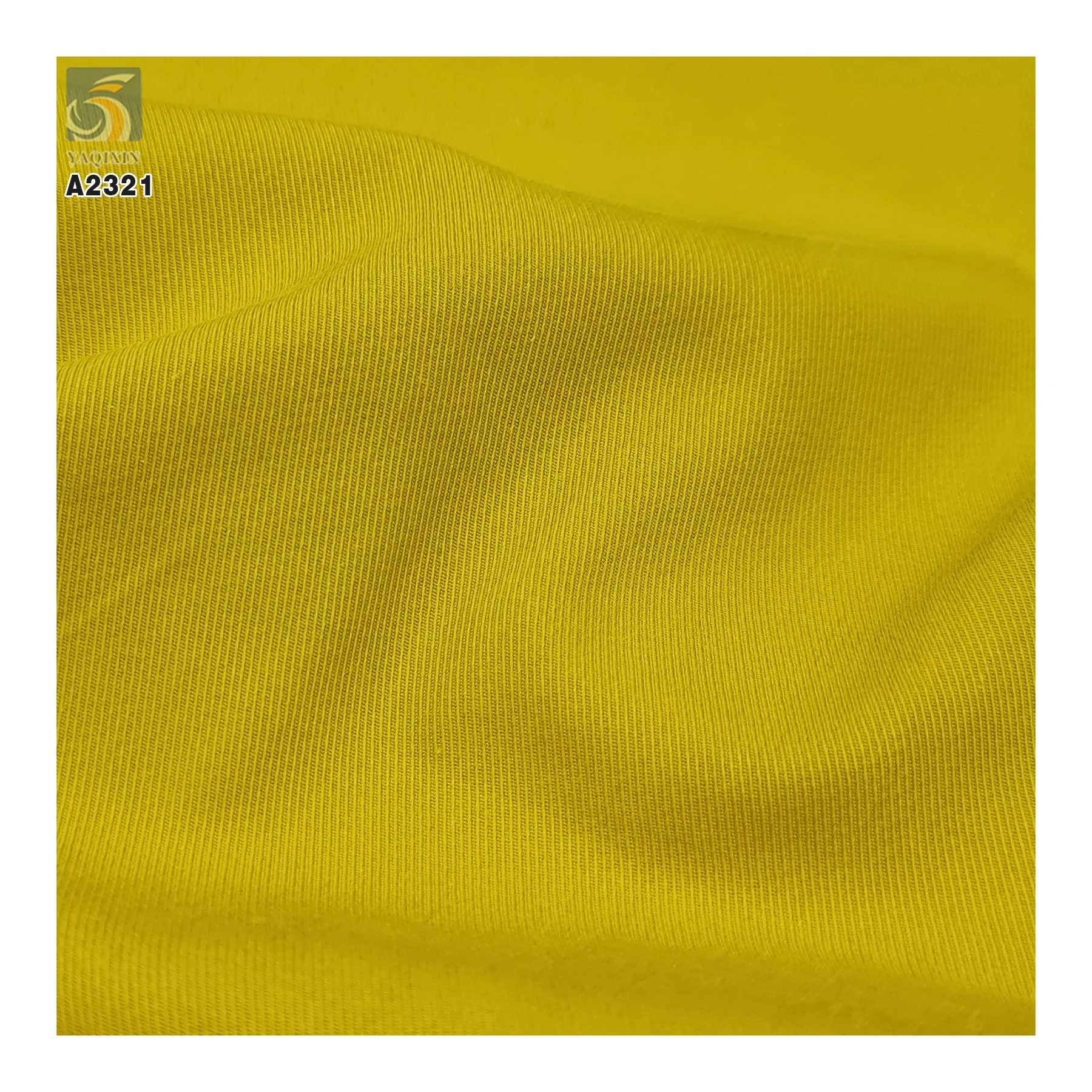 A2321 Wholesale Price 150gsm 50% Polyester Modal and 50% Cotton Fabric Washed Soft Touch Cavalry Twill Fabric - 图片 3