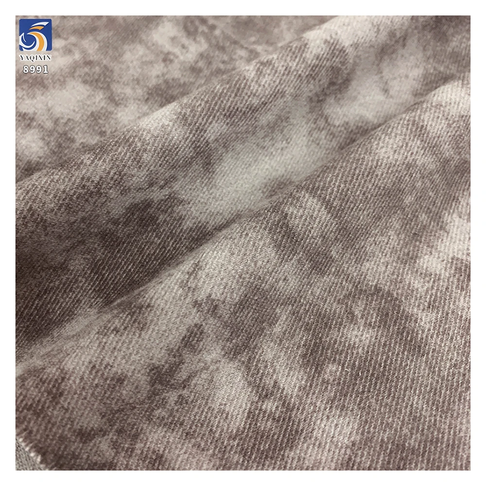 A8991 Custom Retro 360g Heavyweight Twill Fabric for Light Brown Cotton Jackets 100% Cotton Top Quality Twill Fabric - 图片 3