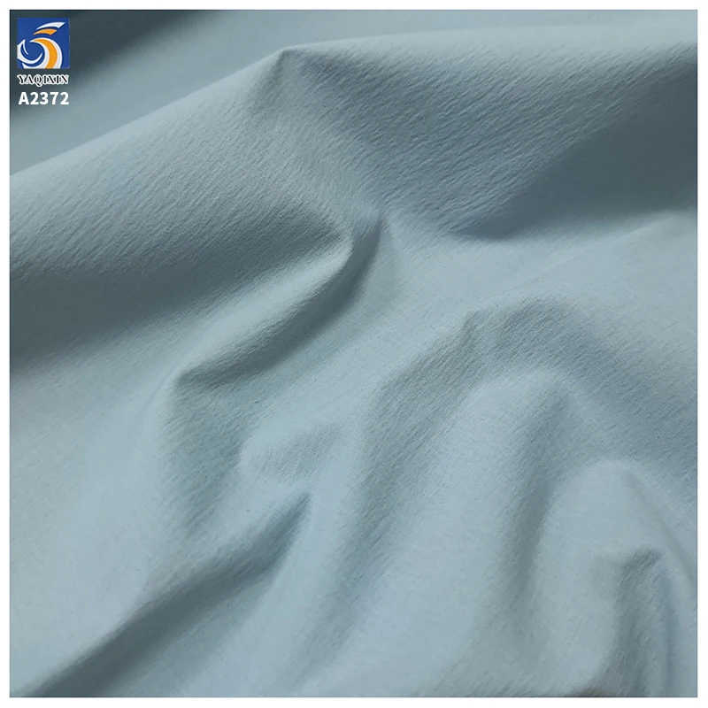 A2372 Custom Color 120gsm Lightweight Breathable Plain Stretch Fabric 95% Nylon 5% Spandex Fabric Pants Stretch Fabric - 图片 5