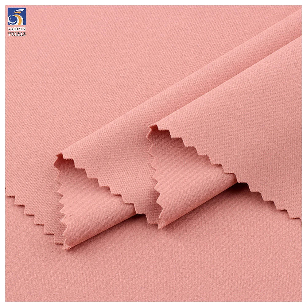 YX1215 230gsm High Quality Bare-Skin Feel and Breathable 75% Nylon 25% Spandex Matte Stretch Double Knitted Sport Fabric Yoga - 图片 6