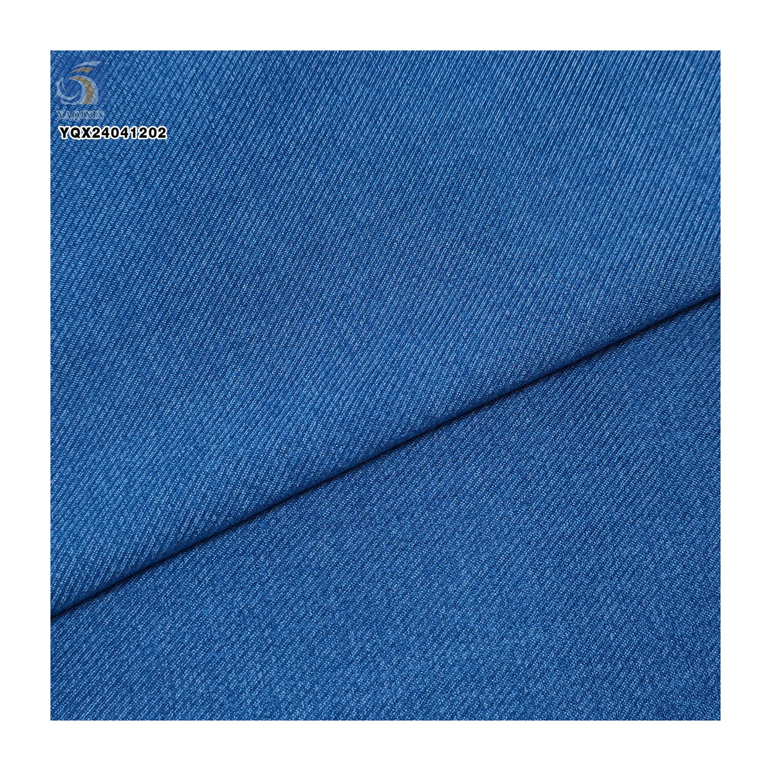 Summer New 220gsm Rough Twill Denim Pants Thin Jacket Fabric Blended 90% Cotton 10% Polyester Japan Denim Fabric - 图片 3