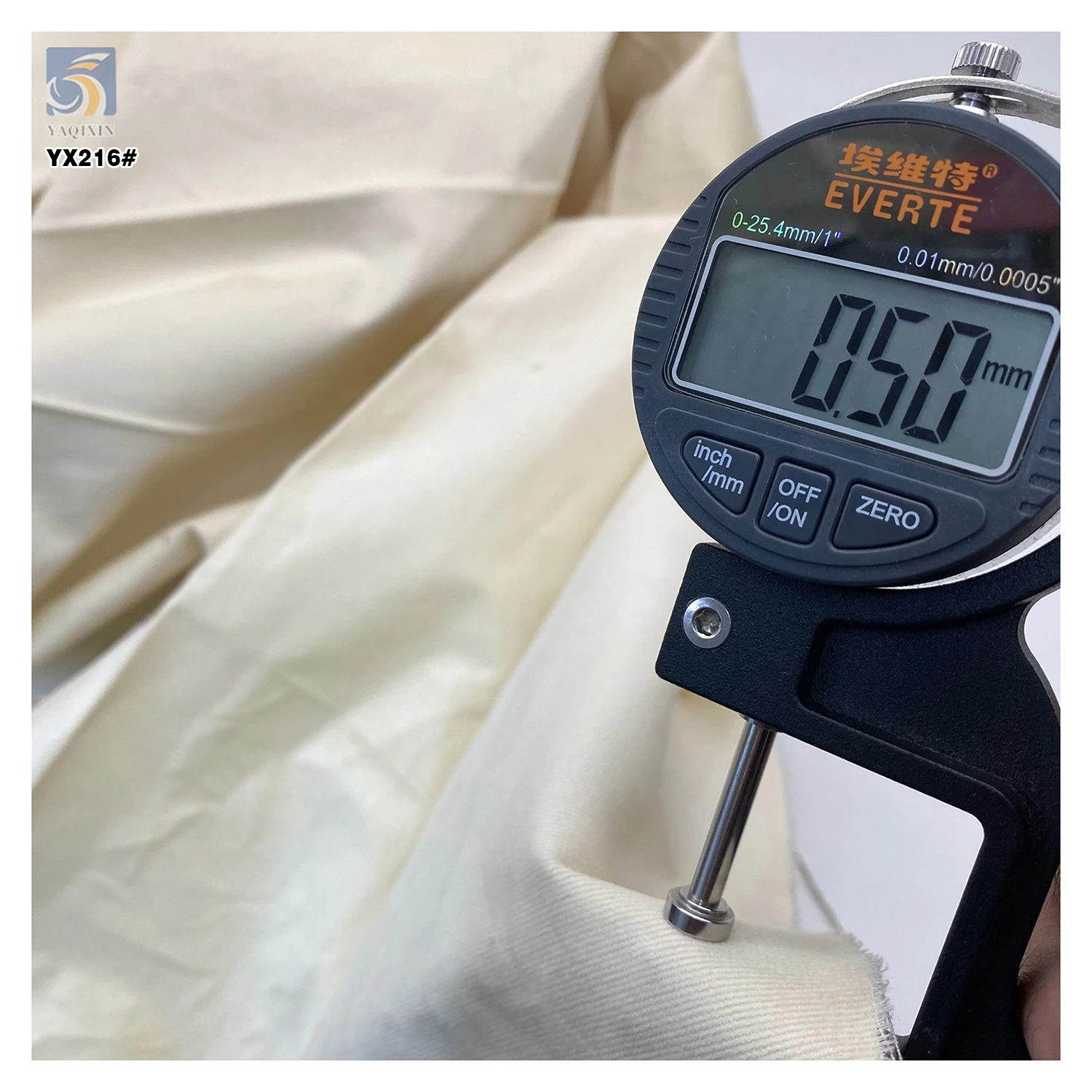 YX216 Spring Eco-Friendly 170gsm 28 Wale High Quality Thin Pure Cotton Corduroy Cotton Fabrics for Kids - 图片 5
