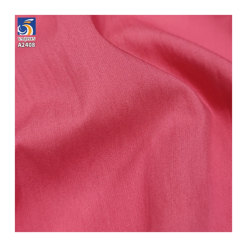 A2408 90gsm Lightweight Plain 60% Cotton and 40% Nylon Blended Poplin Fabric 60s Cotton Poplin Women's Dress Shirt Fabric - 图片 6