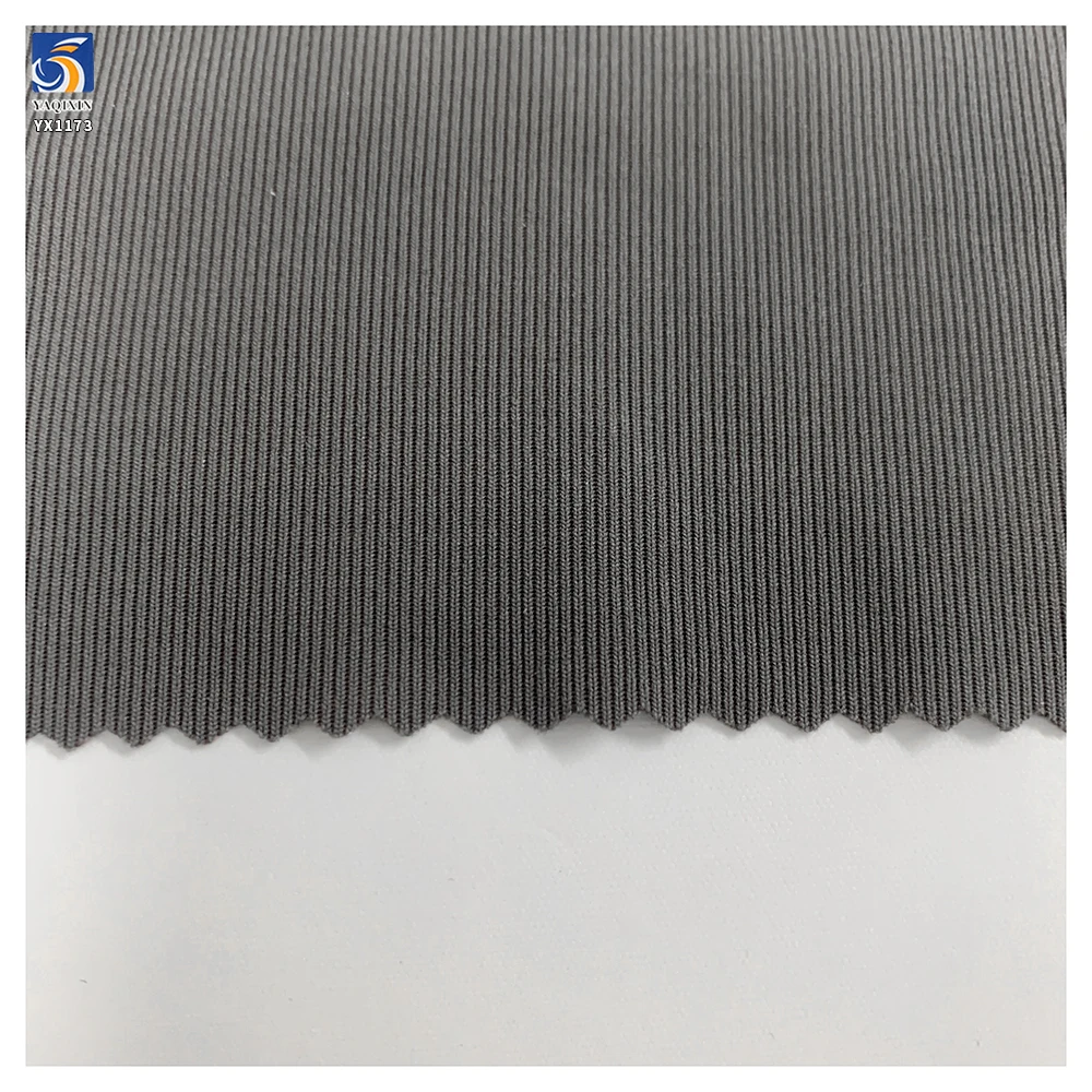 YX1173 210gsm Quick-Drying Breathable Knit Cooling T Shirt Fabric 85 Polyester 15 Spandex Stretch Polo Fabric for Womenswear - 图片 4