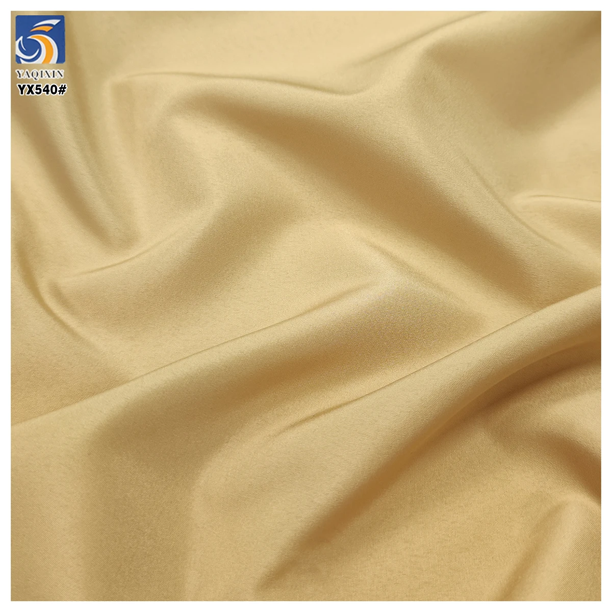 YX540 Wholesale Khaki Taffeta Fabric 100% Polyester 300T Pongee Lining Fabric Price Per Meter by Roll - 图片 3