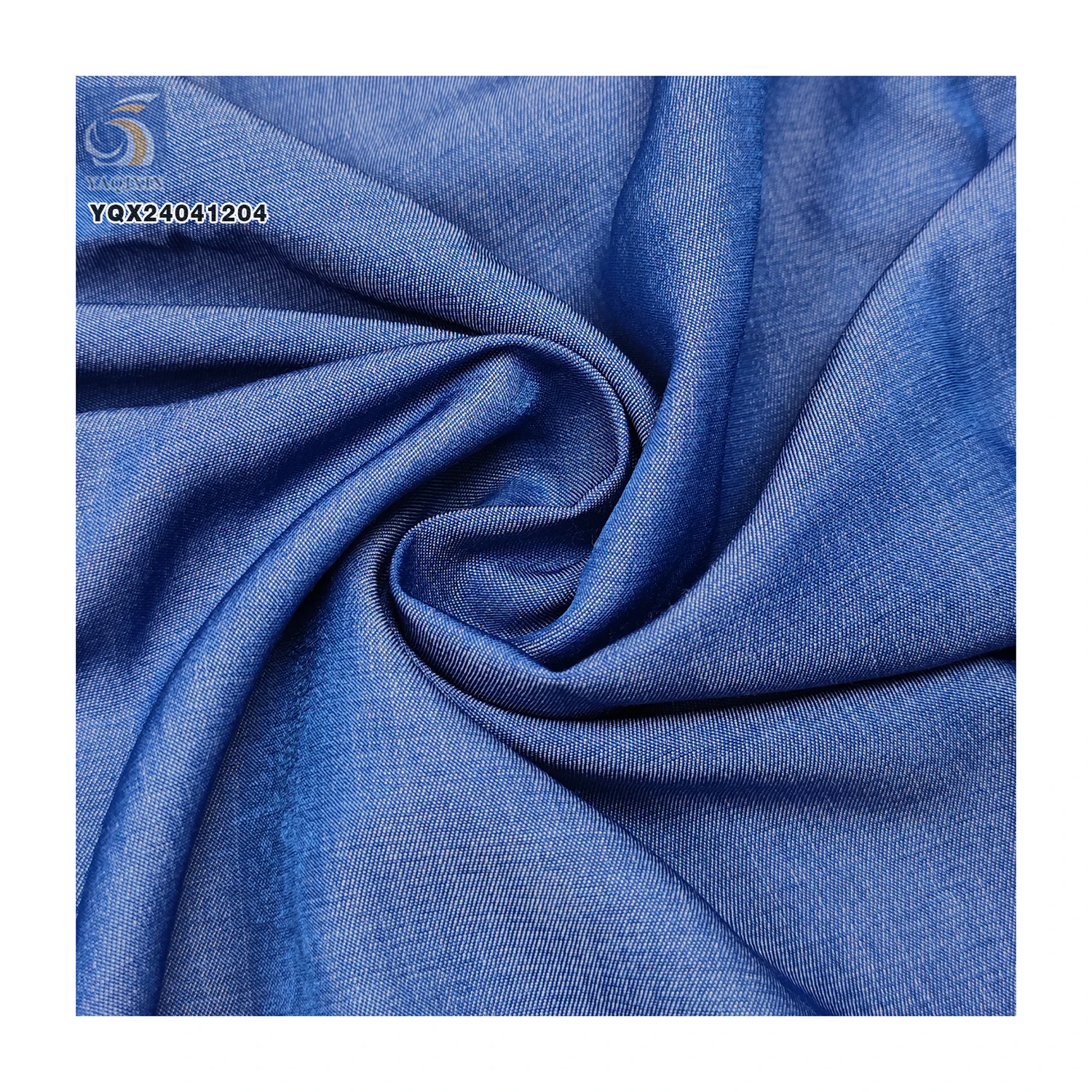 Cheap Prices Denim Jeans Fabrics 120gsm Light Weight Thin Soft Rayon/Polyester Denim Fabric for Shirts and Dresses - 图片 4