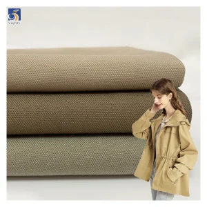 A2474 High Quality 260g/m Woven Cotton Eco-Friendly Fabric Sand Washing 50 Lyocell 50 Cotton Twill Fabrics