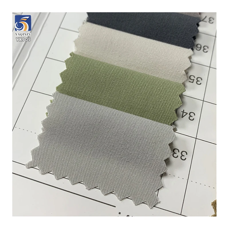 YX905 300G/M Fine Twill TR Fabric 85%Polyester 11%Cotton 4%Spandex Stretch Suit Twill Fabric for Women's Jackets and Suits - 图片 3