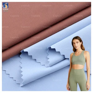 YX1175 210gsm 85% Polyester 15% Spandex 4 Way Stretch Dry Fit Sports Shirt Textile Fabrics Stretch Knit T-shirts Polo Fabric