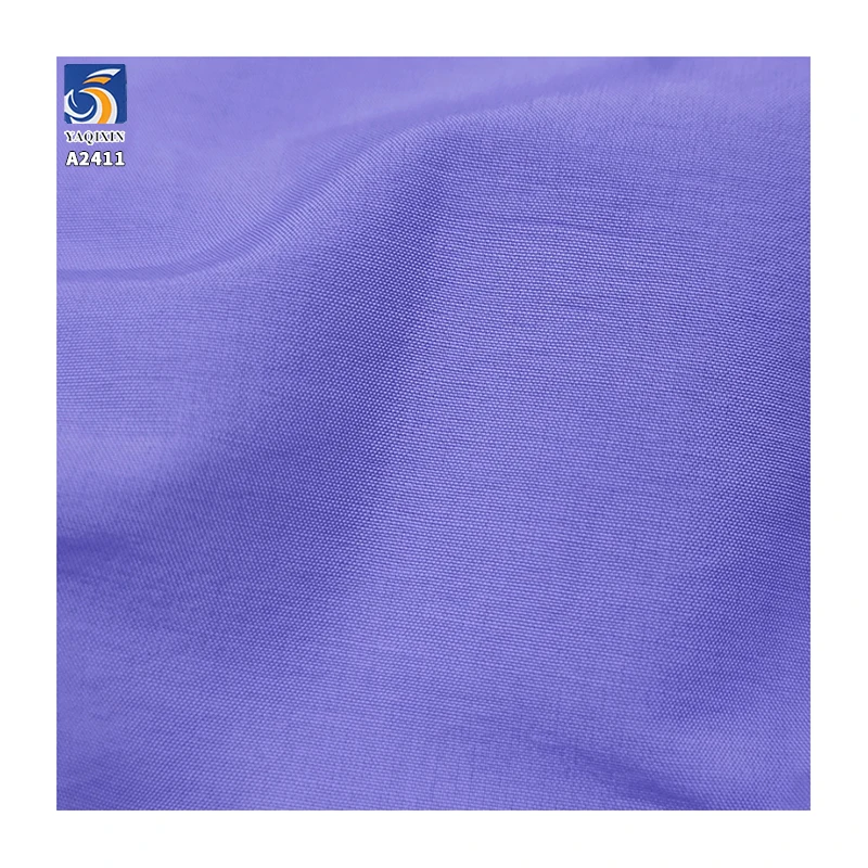A2411 Summer 60 Count 65% Cotton 35% Nylon Cotton Poplin Plain Weave Fabrics 85gsm High Count Shirt Dress Fabric - 图片 6